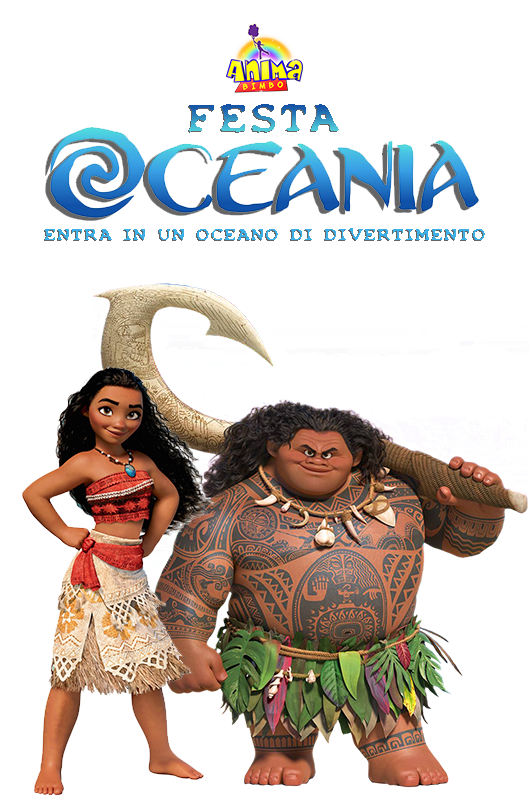 logo festa a tema Oceania