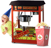 macchina dei popcorn Roma